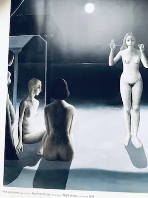 Paul Delvaux - Nuit sur la Mer, Nacht op zee, affiche kopen? Bied vanaf 1!