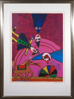 Corneille - Zeefdruk, Cirque - Ingelijst (Groot) kopen? Bied vanaf 350!