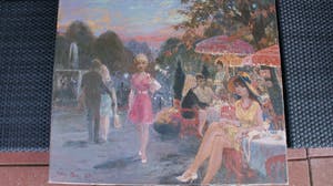Harry Maas - Terrasje op Montmartre kopen? Bied vanaf 1000!