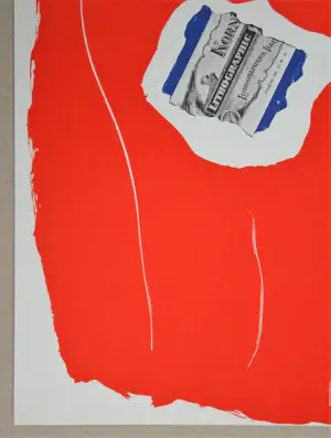 Robert Motherwell - Driekleur - 1973 - Originele lithografie gesigneerd kopen? Bied vanaf 120!