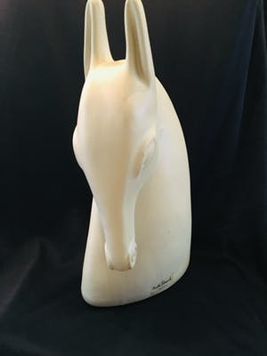 Anette Edmark - Terracotta paardenhoofd kopen? Bied vanaf 30!