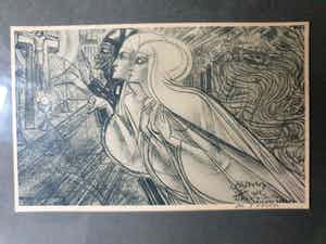 Jan Toorop - Alleen de Christus kan alles redden verkocht voor € 150!
