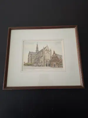AcheterAlbertus Wieringa - Ets van St. Bavo Haarlem 100/250? Enchérissez de 40!
