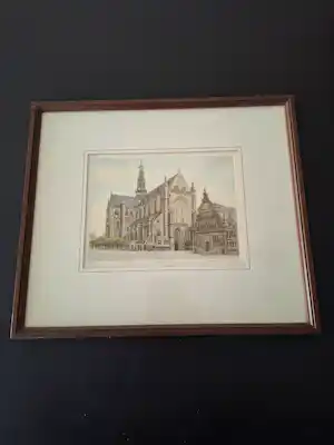 AcheterAlbertus Wieringa - Ets van St. Bavo Haarlem 100/250? Enchérissez de 40!