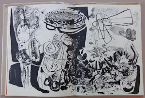 Lucebert - "LITHOLOGIE" / BOEKJE 10 GEDICHTEN + 10 ZW-W LITHO'S / 31x23cm / 1959 kopen? Bied vanaf 25!