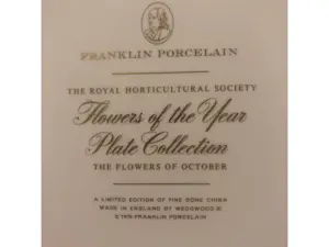 Wedgwood - Flowers of October (FrL_1). kaufen? Bieten Sie von 35!