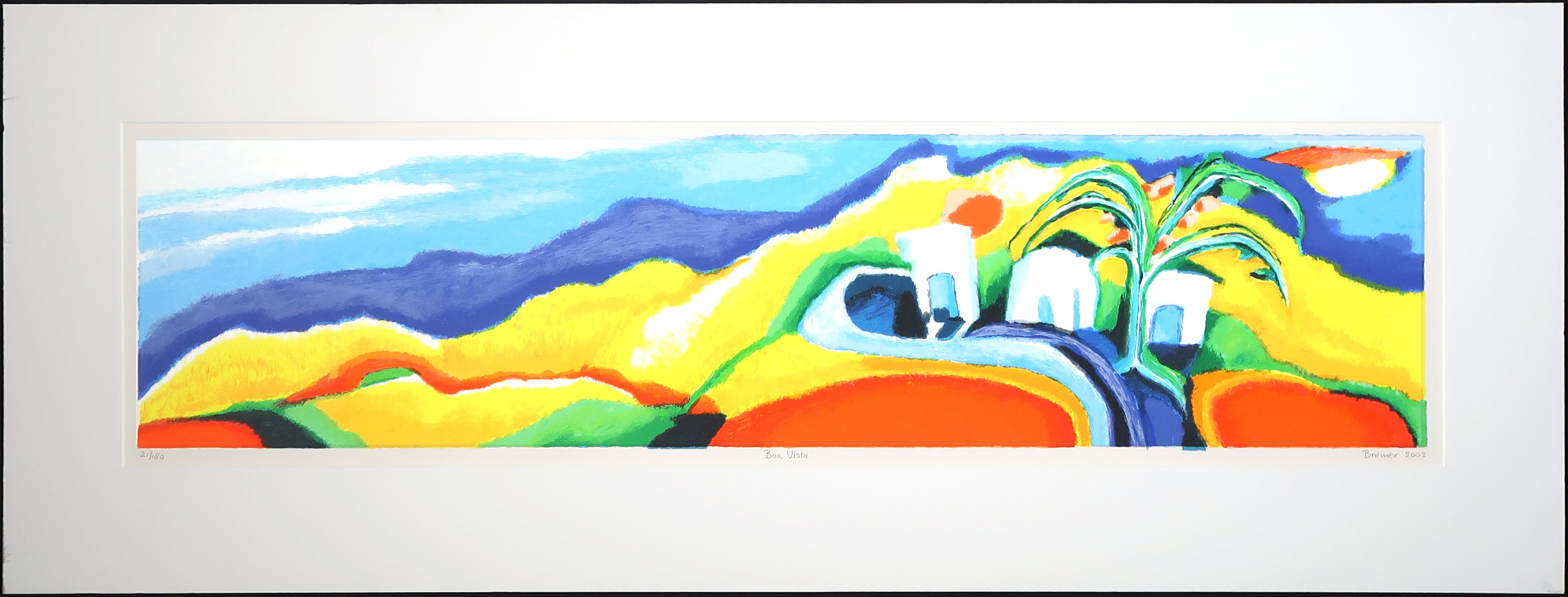 Saskia Bremer - Zeefdruk, Boa Vista (groot) kopen? Bied vanaf 1!