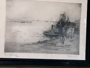 Paul Daxhelet - 2 zeldzame etsen met kleine oplage ! kopen? Bied vanaf 80!