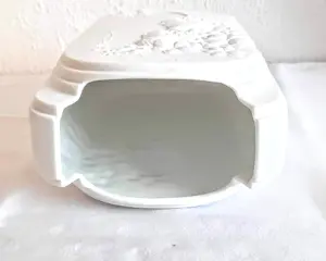 A.K. Kaiser Porzellan - Vase Bisquit Porzellan Op Art Design Wolfgang Gawantka signiert 70er Jahre kopen? Bied vanaf 90!