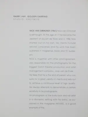 Nick van Ormondt - Barry Hay, Golden Earring - C-Print kopen? Bied vanaf 140!