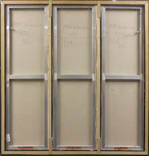 Pieter Vermeulen - Acryl op doek, Tres - Ingelijst (Zeer groot) kopen? Bied vanaf 300!