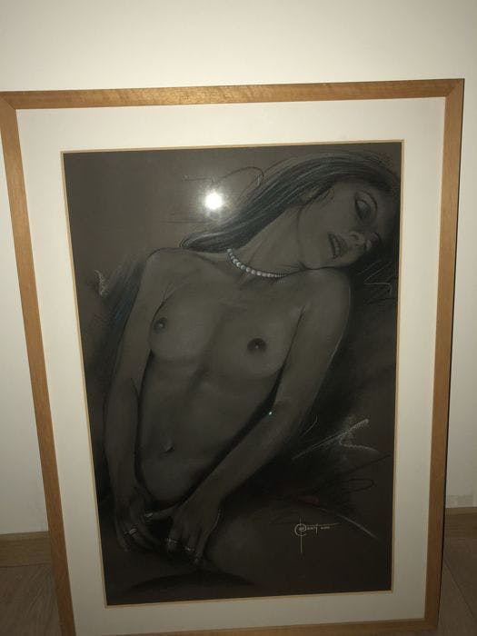 Niet of onleesbaar gesigneerd - Zoeteweij Artworks | Aantrekkelijke vrouw  kopen? Bied vanaf 1!