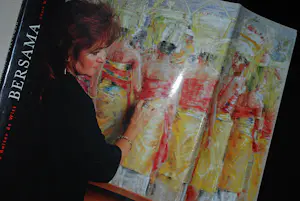 Louis Nagelkerke - en Maria de Ruiter de Witt___BERSAMA__BALI__ door beiden gesigneerd < kaufen? Bieten Sie von 40!