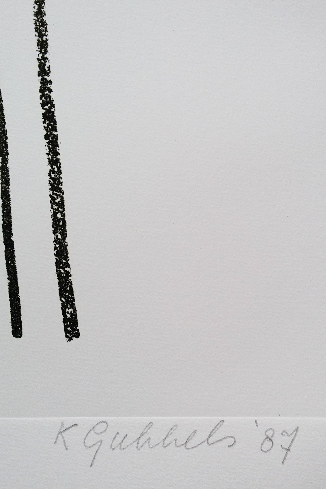 Klaas Gubbels - Naakt op tafel, met de hand geaquarelleerde ets kopen? Bied vanaf 275!