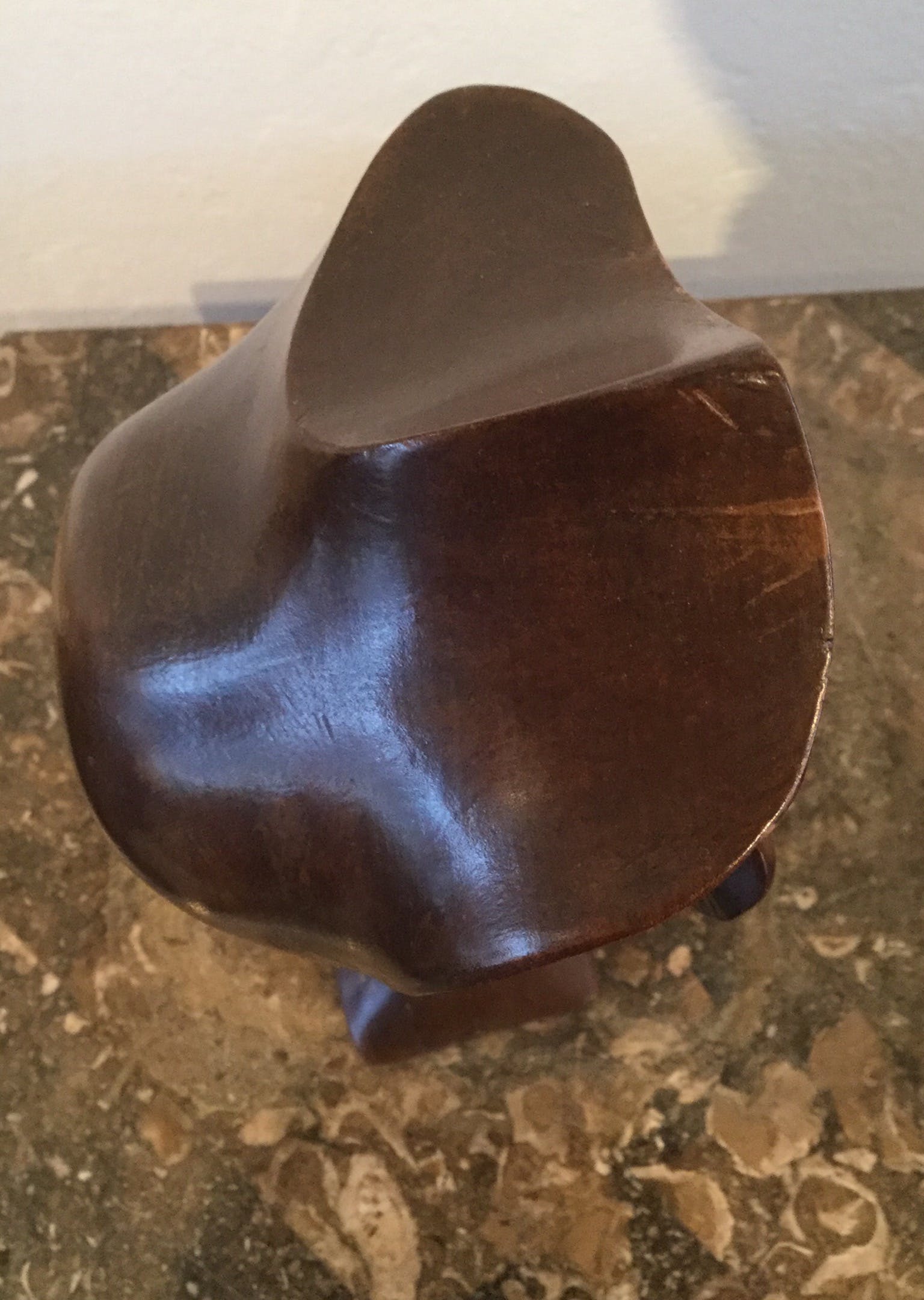 Jan Hoog - Een abstract houten sculptuur van Jan Hoog,1963. kopen? Bied vanaf 120!