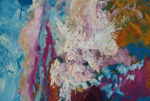 Jasmin Genzel - Olieverf op doek , GROOT en goed ingelijst– 136 x 105 cm - 1996 kopen? Bied vanaf 250!