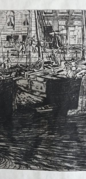 Pieter Dupont - Damrak, Amsterdam kopen? Bied vanaf 130!