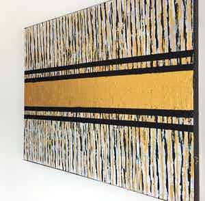 John Foppen - Golden High Way.........# K 02 . XL . GROOT. verkocht voor € 179!