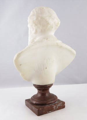 Niet of onleesbaar gesigneerd - Marmer, Buste man met baard kopen? Bied vanaf 1!