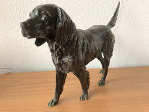 Brons (Onbekend) - Zwaar beeld GOLDEN RETRIEVER - 7 kg. verkocht voor € 65!