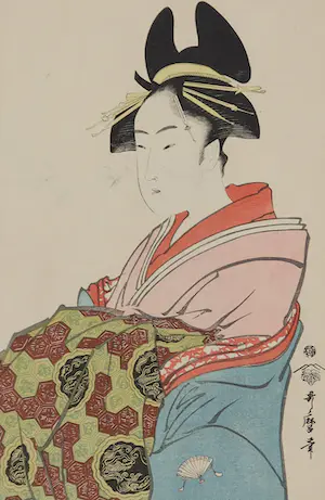 Kitagawa Utamaro - Houtsnede, The Celestial Being of Mount Horai kopen? Bied vanaf 80!