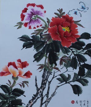 Niet of onleesbaar gesigneerd - Bloemen kopen? Bied vanaf 10!