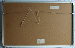 Curiosa - Knipselkunst , Dorpsgezicht Noord-Holland – ingelijst - 1989 kopen? Bied vanaf 1!