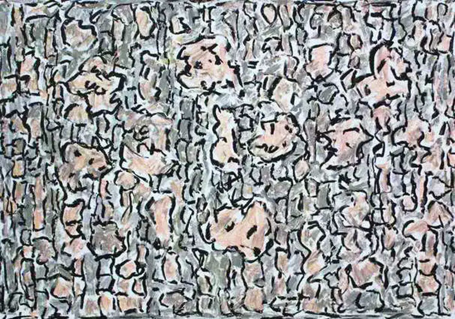 Jan Wolkers - Zeefdruk: Winterbeelden V - 1995 verkocht voor € 175!