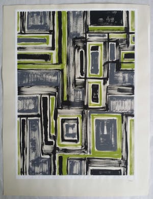 Ton Pape - Abstract. Geometrisch. kopen? Bied vanaf 25!