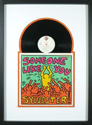 Keith Haring - Gesigneerd album, Sylvester - Someone like you verkocht voor € 1!