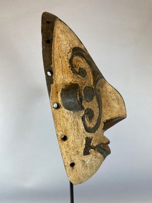Igbo - African Tribal Used Baule mask - Iv. Coast. kopen? Bied vanaf 35!