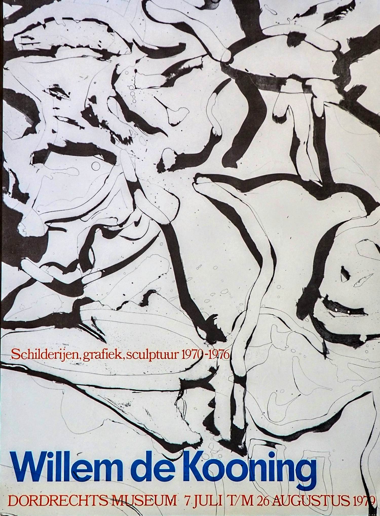 Willem de Kooning - schilderijen, grafiek, sculptur 1970 - 1976 verkocht voor € 10!