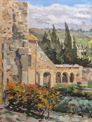 Dmitri Kostylov - De abdij van Sant'Antimo, Toscane, Italië kopen? Bied vanaf 450!