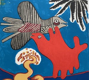 Corneille - kleurenlitho - 'Memoire de Cuba' - 2001 kopen? Bied vanaf 300!