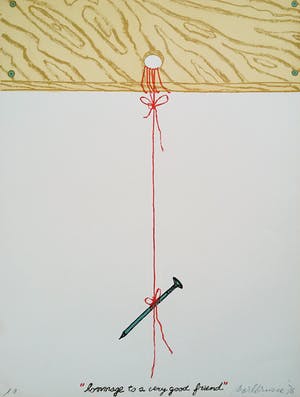 Mark Brusse - Hommage to a very good friend, litho kopen? Bied vanaf 45!