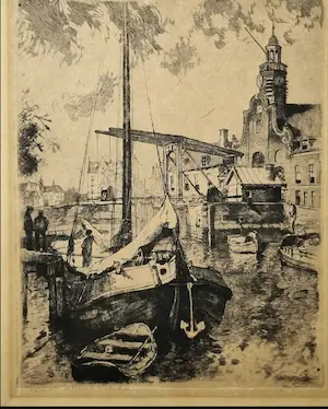 Jan Sirks - 41/125 Aelbrechtskolk Rotterdam 183-JS kopen? Bied vanaf 35!