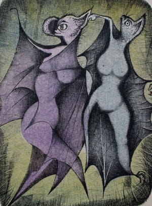 Harry van Kruiningen - Map met 8 kleurenlitho’s: Metamorphosen- 1953 kopen? Bied vanaf 295!