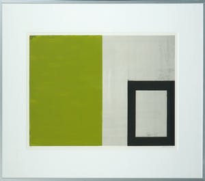 Bert Loerakker - Zeefdruk, Zonder titel - Ingelijst kopen? Bied vanaf 1!
