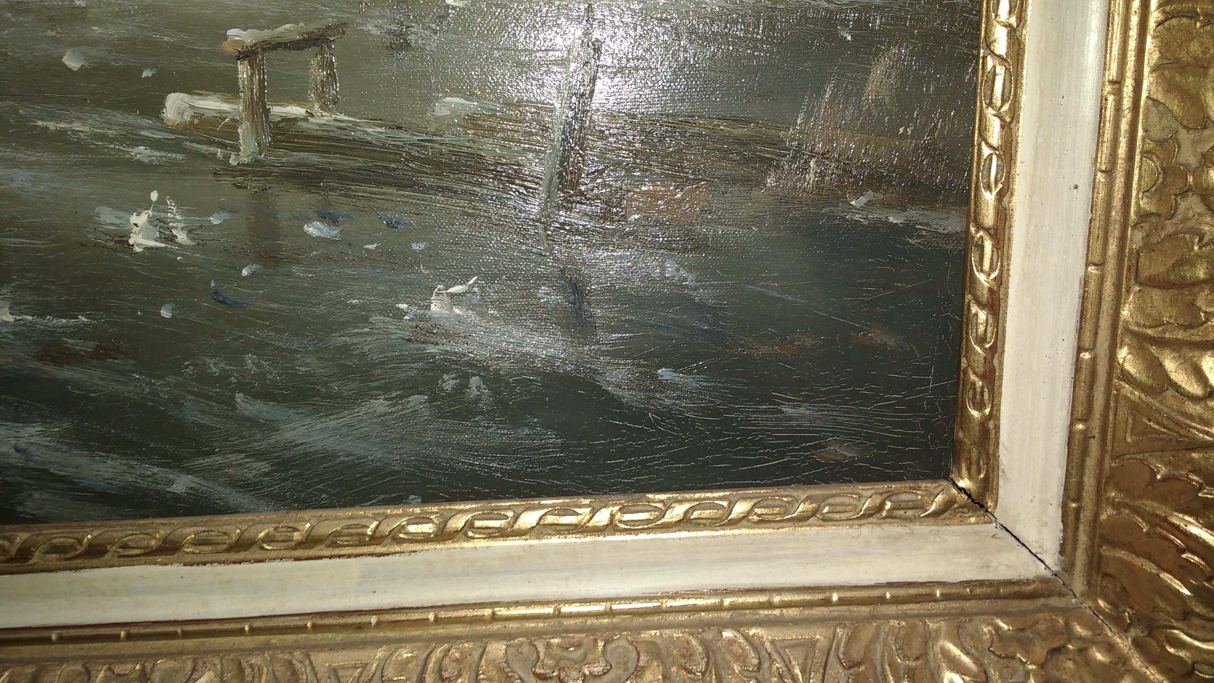 Niet of onleesbaar gesigneerd - IJSSCHAATSEN in de Polders kopen? Bied vanaf 1!