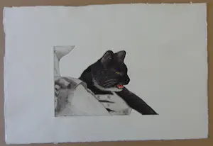 Arja van den Berg - LOT VAN 2 STUKS / ETS / 26x29cm / SIG kopen? Bied vanaf 25!