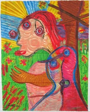 Geert Vrijdag - + Lotti van der Gaag, Lot van twee zeefdrukken op katoenzijde kopen? Bied vanaf 50!