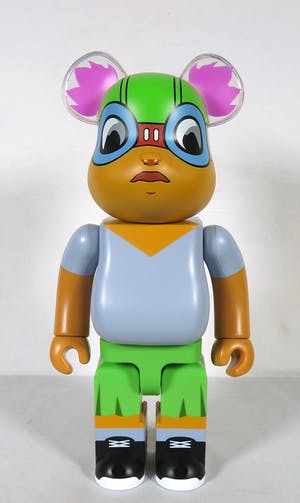 Buy Hebru Brantley - Lil Mama Bearbrick 400% en Flyboy & Lil Mama 100% Bearbrick set? Bid from 1!