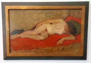 Ger van Iersel - liggend naakt verkocht voor € 400!