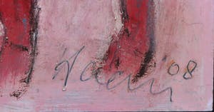 Pieter Haan - Zonder titel, Acryl op hardboard kopen? Bied vanaf 1!