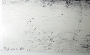 Niet of onleesbaar gesigneerd - Penetekening Rivierlandschap gesigneerd Rijkers kopen? Bied vanaf 1!