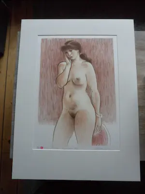 Enric Adsera Riba - litho: naakt: Virginia - 1996 kopen? Bied vanaf 60!