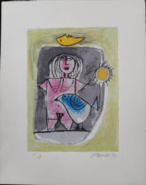 Corneille - Lithografie E. A. exemplaar kopen? Bied vanaf 130!