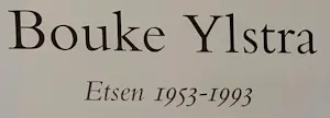 Buy Bouke Ylstra - 2 etsen + boek- 1992? Bid from 70!