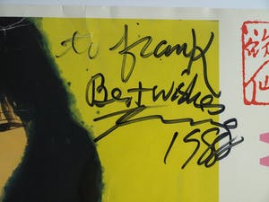 Walasse Ting - Gesigneerd affiche Gallery Delaive , I bought these Flowers on the Market - 1988 kopen? Bied vanaf 50!