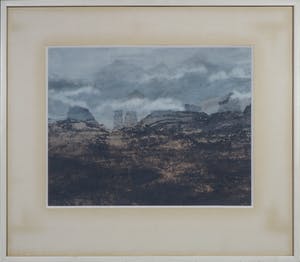 Henri Plaat - Gouache, Zonder titel - Ingelijst kopen? Bied vanaf 100!